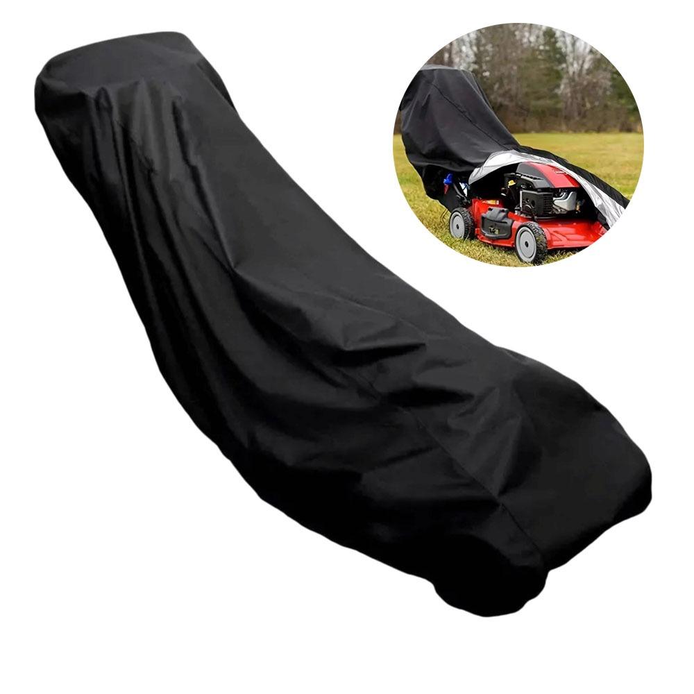 Waterproof Lawn Mower Cover UV-Resistant Trimmer Cover Heavy-duty Mower Cover Snow Blower