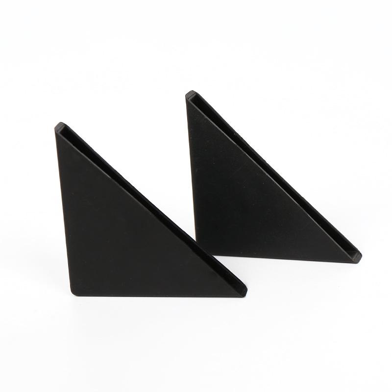 200Pcs Black Plastic Shape Triple Cornered Tile Marble Granite Slab Sheet Panel Glass Corner Protector Cushion Packing