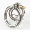 Stainless Steel Male Chastity Cage Cock Lock