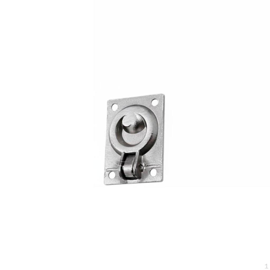 Marine Compartment Door Pull Handle Stainless Steel Loop Mirror Polished Deck