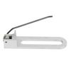 Pfeilauflage hinten Aluminiumlegierung Recurvebogen Magnetische Pfeilauflage für Outdoor Bogenschießtraining Zielscheibe Jagd Silber
