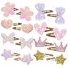 Unique Bowknot Hair Clip for 2000s Girls Side Clip Star Barrettes Fun Casual Sweet Cool Photography Props