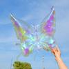Festival Party Laser Butterfly Wings Balloon Decoration Birthday Party Atmosphere Fairy Props Christmas Halloween  Year Gift