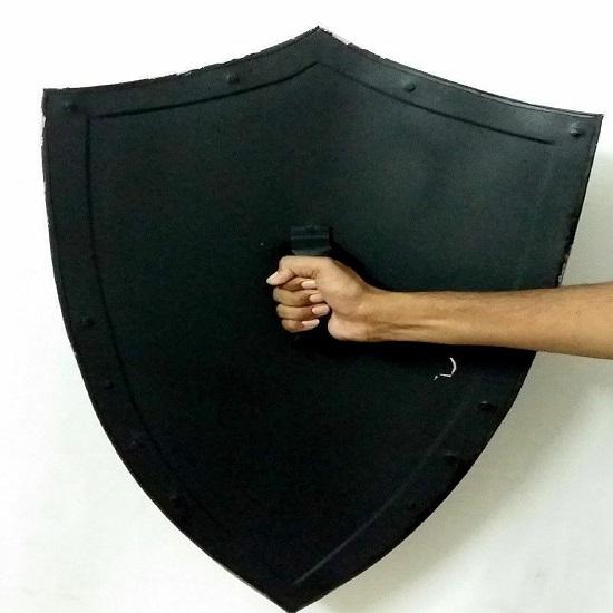 Medieval Knight Armor Shield Templar Steel Armor Shield Crusader Reenactment LARP Cosplay Warrior Shield