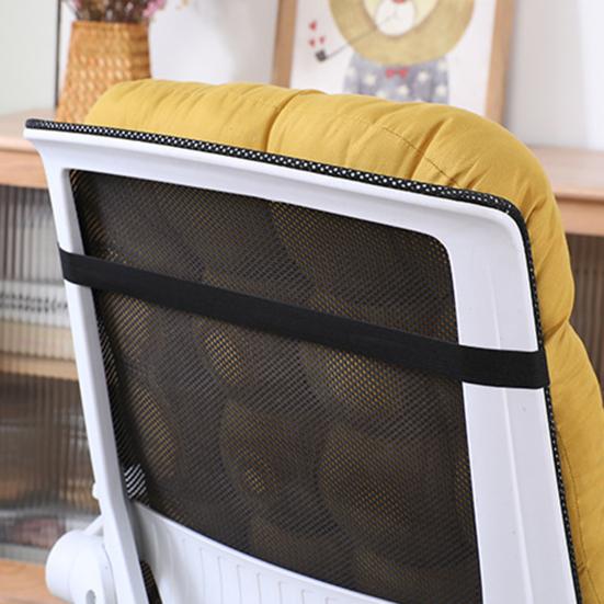Schreibtischstuhl Kissen Bürostuhl Kissen mit hoher Rückenlehne Rutschfest Schaukelstuhl Sitzkissen mit Bändern für Büro Auto Zuhause Esszimmer Küche