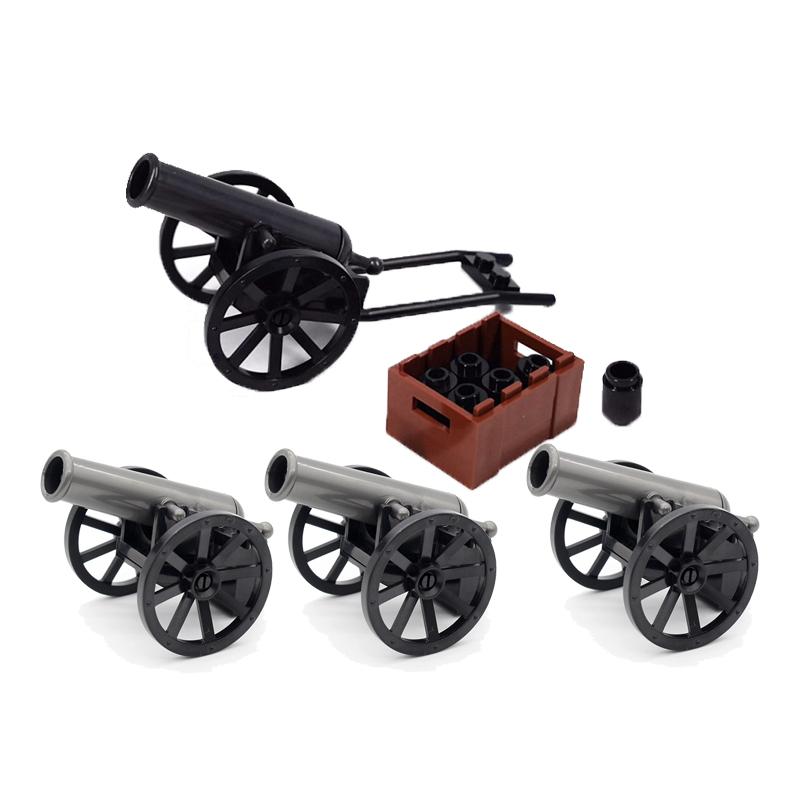 WW2 Military Outpost Scene MOC Building Block Set Soldier Lookout Drone Cannon Car Base Scale Model Kit Weapon Gun Launcher Toy Gift Present K057