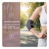 1Pc Elbow Support Gym Sport Elbow Protective Pad Elastic Sleeve Elbow Brace Absorb Sweat Sport Basketball Volleyball Tennis Arm