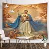 Arazzo Vergine Maria Angelo Accessori per la Stanza Decorazioni per la Casa