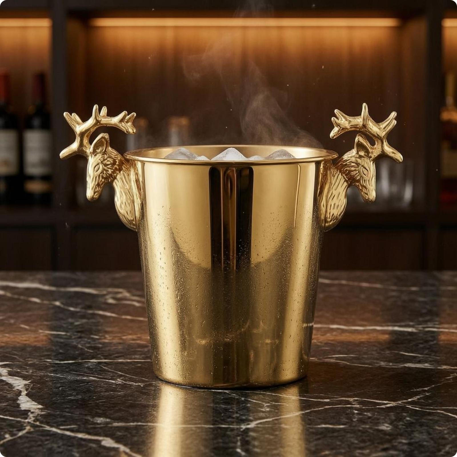5 L Ice Bucket Thickened Stainless