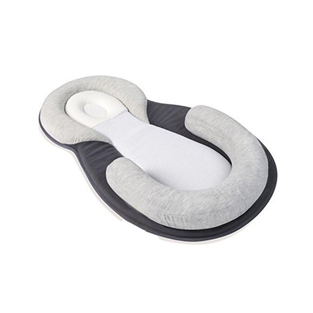Sichere Schlafmatte für Neugeborene, Baumwollbett, tragbares Kinderbett, zusammenklappbar, Anti-Überschlag-Baby-Stubenwagen-Matte