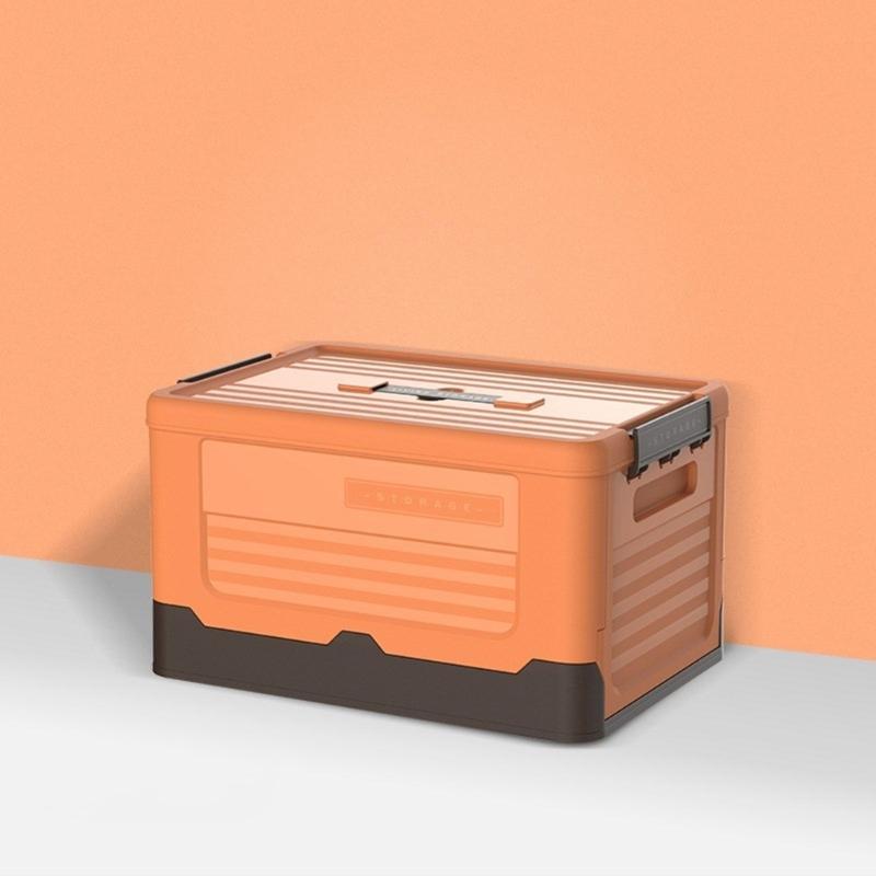 Foldable Storage Bin Plastic Organizer Box for Clothes and Books Convenient Toy Container Dorm Organization Tool