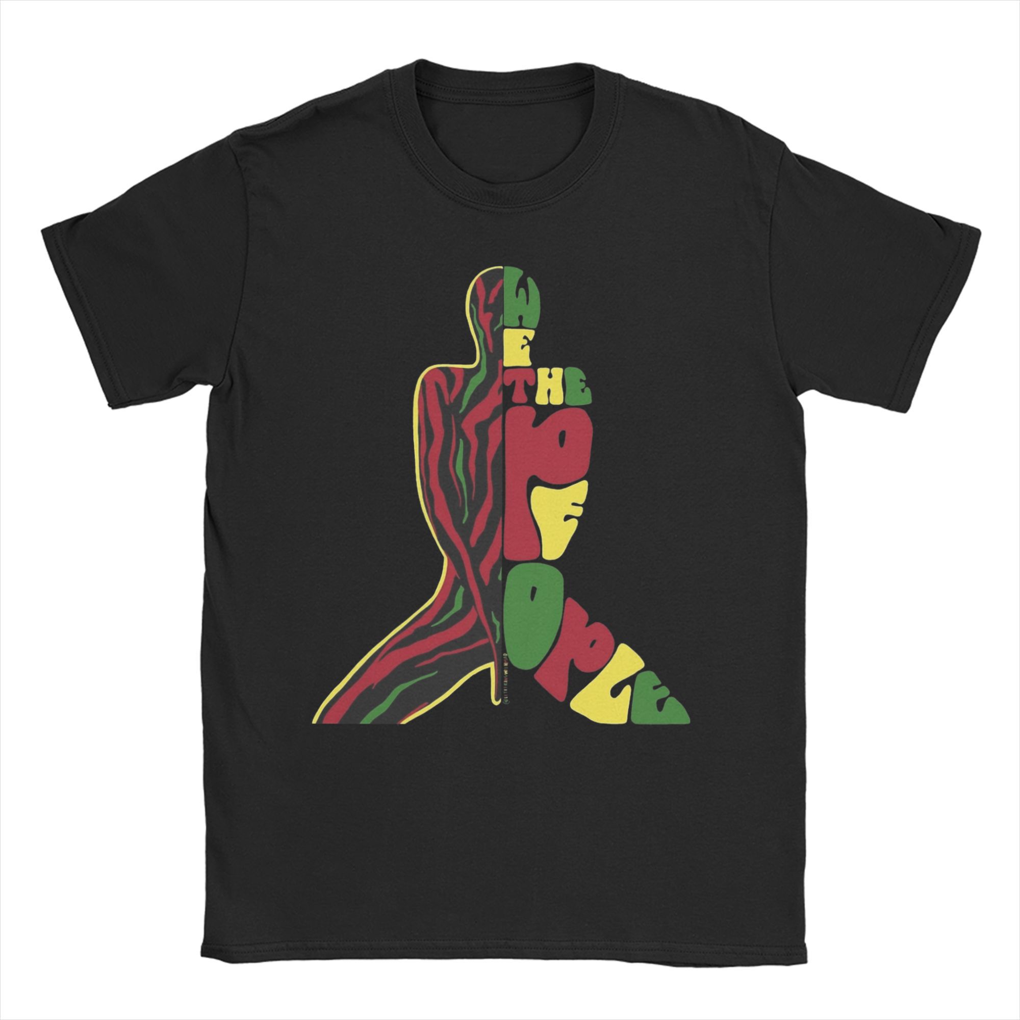 The best product for you Heren Dames De La Soul ATCQ A Tribe Called Quest T-shirts Puur Katoen Kleding Vintage Korte Mouw Tees Plus Size T-shirts L