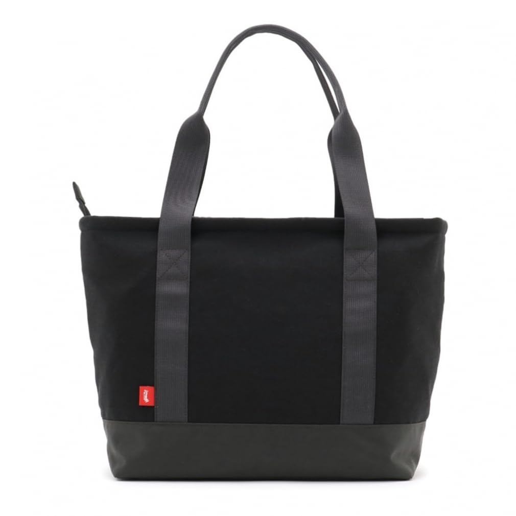 Chums Sweat Nylon Tote Bag in Black/Charcoal