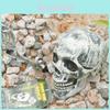 Chilling Halloween Horror Buried Alive Skeleton Skull Arms For Garden Lawn Decor