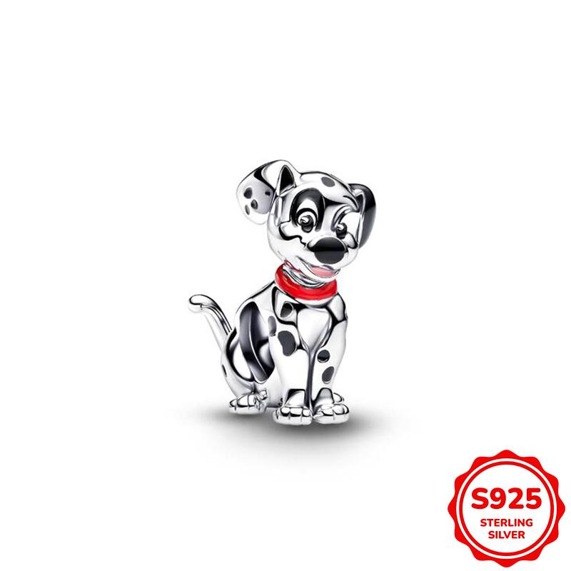 Charms Silver 925 Stitch Bead Fits 3mm Bracelet Bangle Necklace For Women Pendant Luxury DIY Jewelry Making Gift
