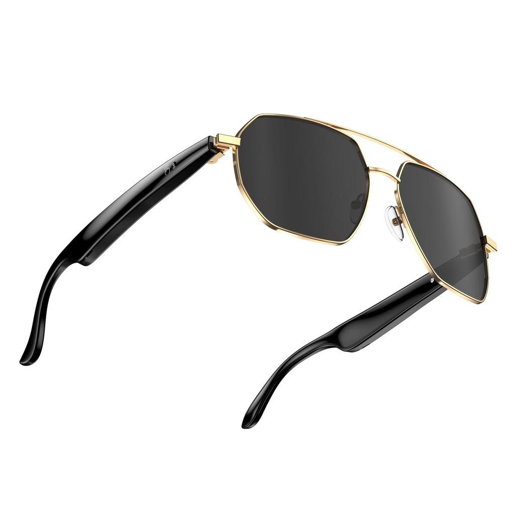 W100C Bluetooth AI Translation Smart Glasses Advanced Sports Style Sunglasses Call Listening Technology Glasses