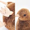 MIMIA Kiwi Kiwi Body Small Pets Pillow, Sleep, Relaxation, Gift, Animal, Fluffy, Large, Cute, Realistic, Children, (Kiwi White)