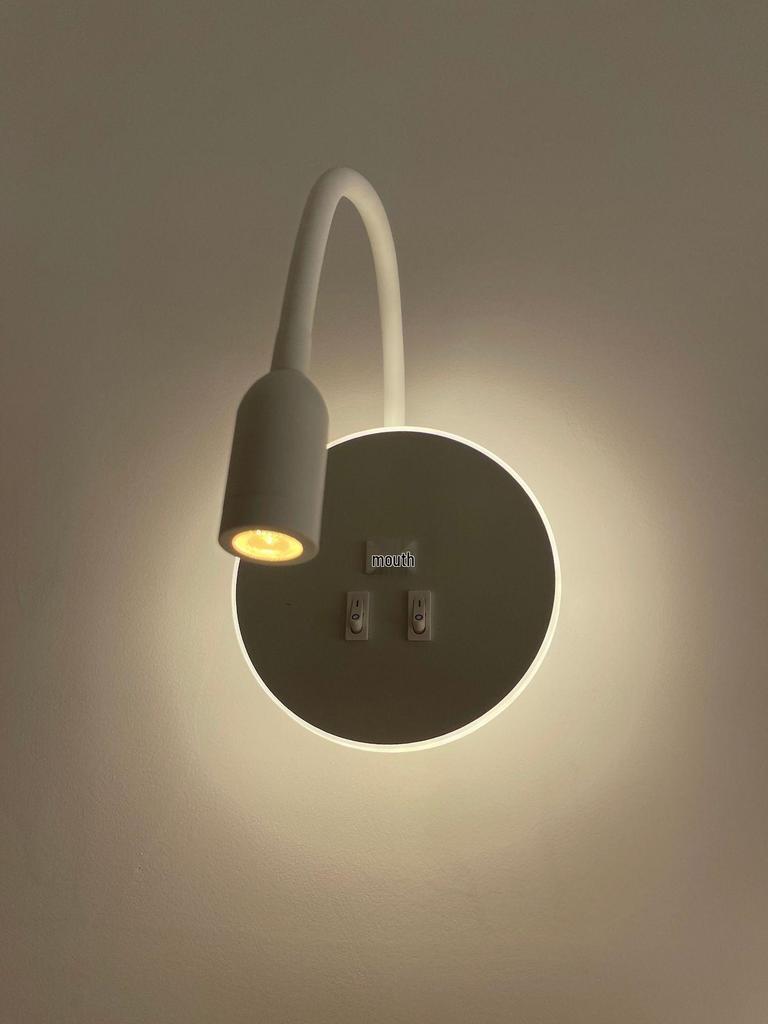 LED USB Wall Lamp for Reading - Bedside & Study Room