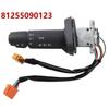Truck Turn Signal Wiper Control Switch 81255090128 81255090147 81255090085 High Compatibility Enhancing Driving Comfort