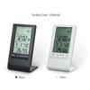 Mini Digital Thermometer Hygrometer Indoor Temperature Humidity Meter Gauge Clock Weather Station Forecast Max Min Value Display