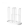 Wall Mounted Storage Rack Metal Cup Dispenser Creative Disposable Cup Holder