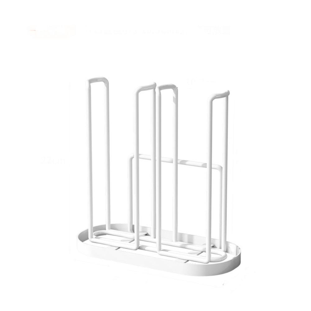 Wall Mounted Storage Rack Metal Cup Dispenser Creative Disposable Cup Holder