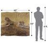 Wild Wings African Cats 2 Silky Supersoft Blanket
