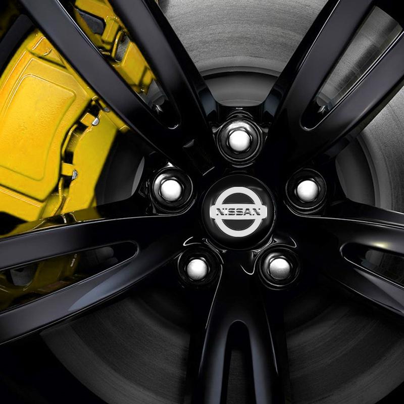 4Pcs 56MM Car Wheel Rims Center Hub Caps Emblem Car Accessories For Nissan Nismo Qashqai J11 J10 Juke X Trail T32 Tiida Teana Skyl