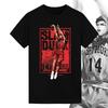 SLAM DUNK T-shirt Guochao Ins Animation Xiangbei Sakuragi Blossom Road Men's Basketball Sports Cotton Short Sleeve Top