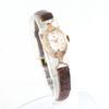 Used Rare 50s SEIKO S-Mark 14KGF Gold Filled Suwa DefoRMation Tonneau Art Deco Manual Wind Cocktail Watch, Working Condition