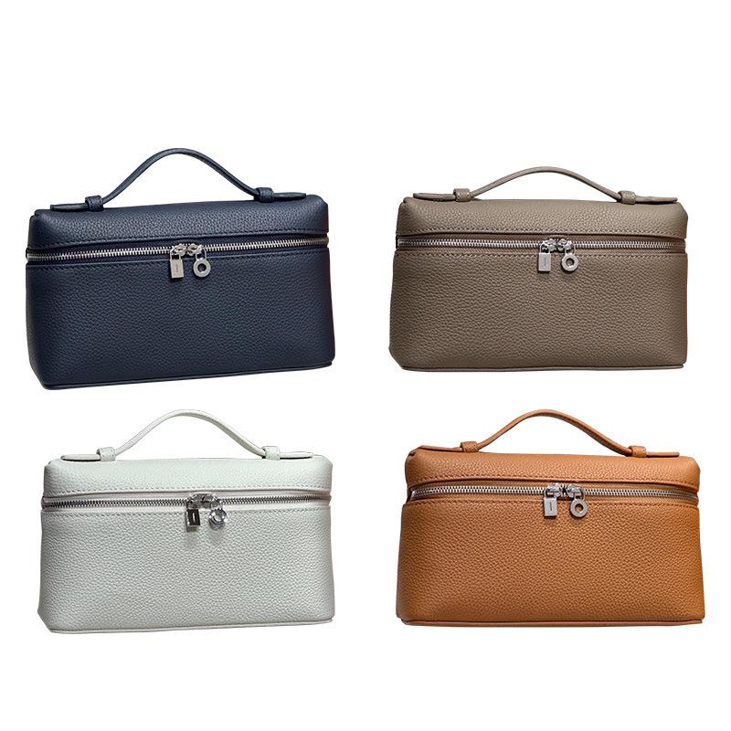 2024 Women's Trendy Versatile Cowhide Shoulder & Crossbody Lunch Bag for Business & Commuting