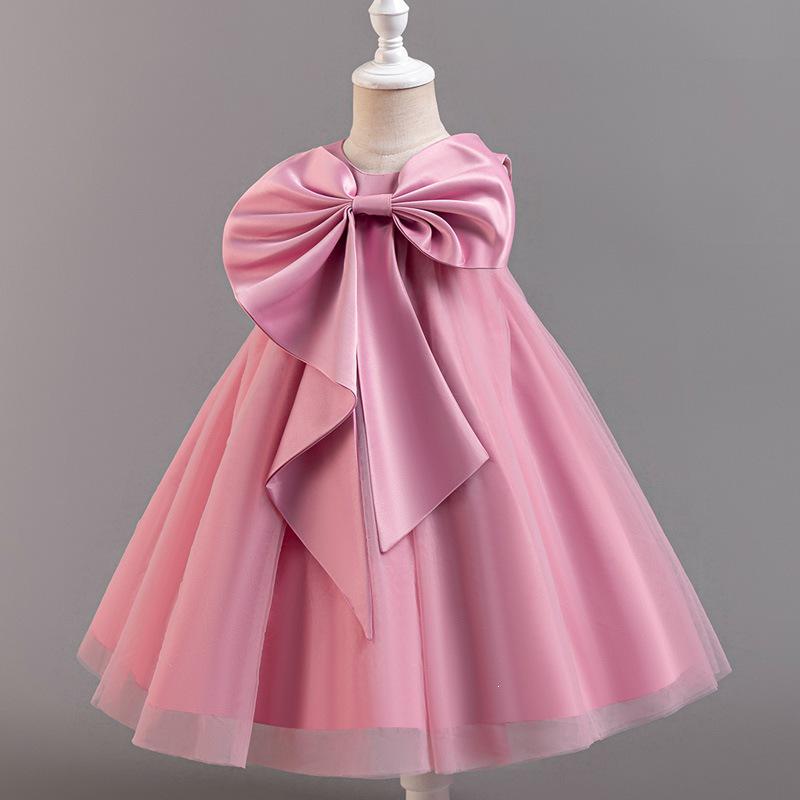 White Princess Dress for Girls - Birthday, Party, Piano Performance, Costume