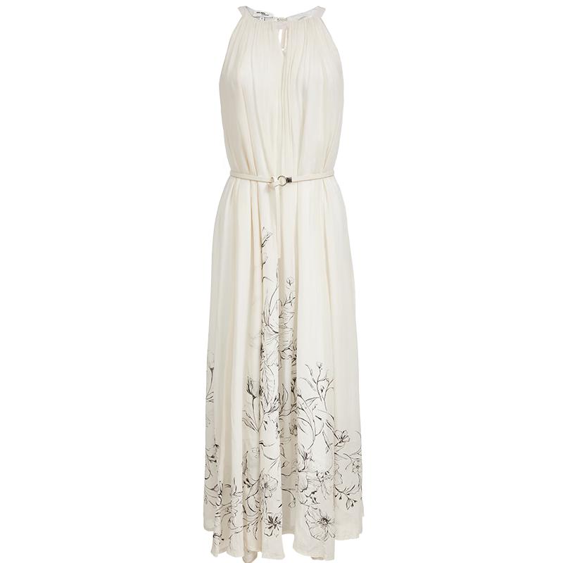 

VEROMODA 2025 Spring Resort Style Halter Printed Maxi Dress L