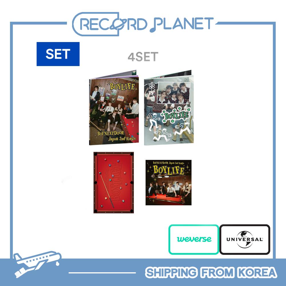 [Pre-order] BOYNEXTDOOR JAPAN 2nd Single [BOYLIFE] 4 Set [POB]