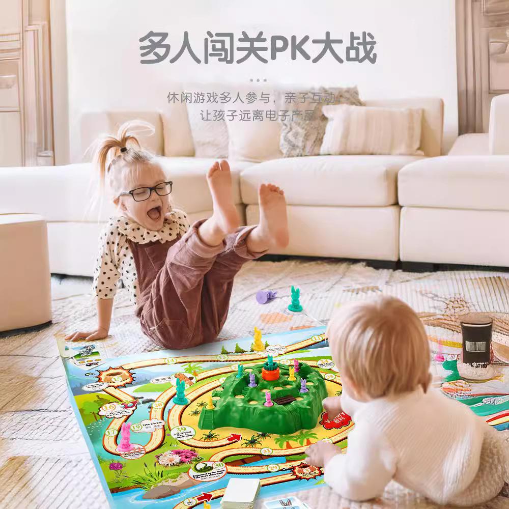 Kaninchen Falle Bord Spiel Karte Eltern-Kind Interaktive Spaß Kreative Spielzeug