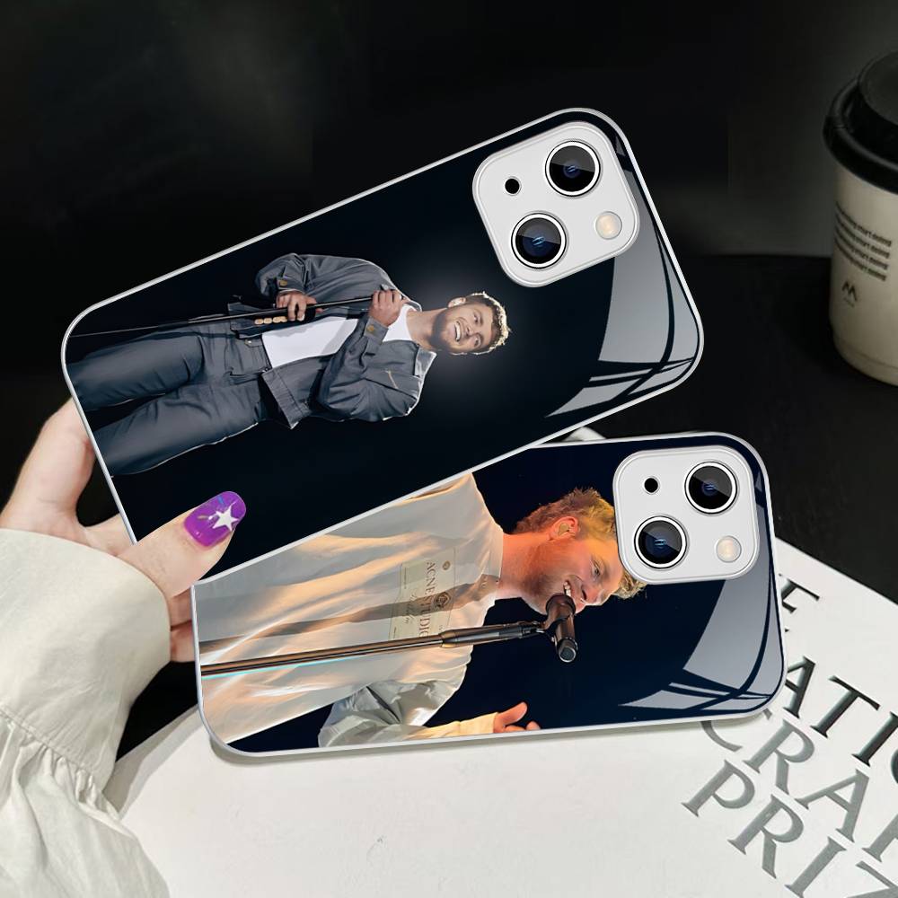 Popular A-alex Music Singer W-warren Tempered Glass For Iphone 14 13 12 11 Pro Mini XS MAX 14Plus X XS XR Cover