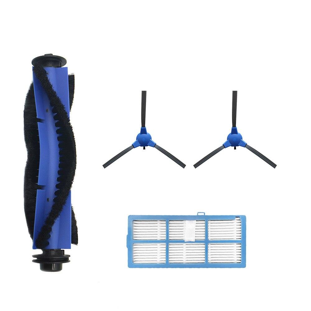 Rolă Perie principală Filtru lavabil Perii laterale Piese din pânză de mop pentru aspiratorul robot Coredy R550 R500+ R600 R650 R750 D400