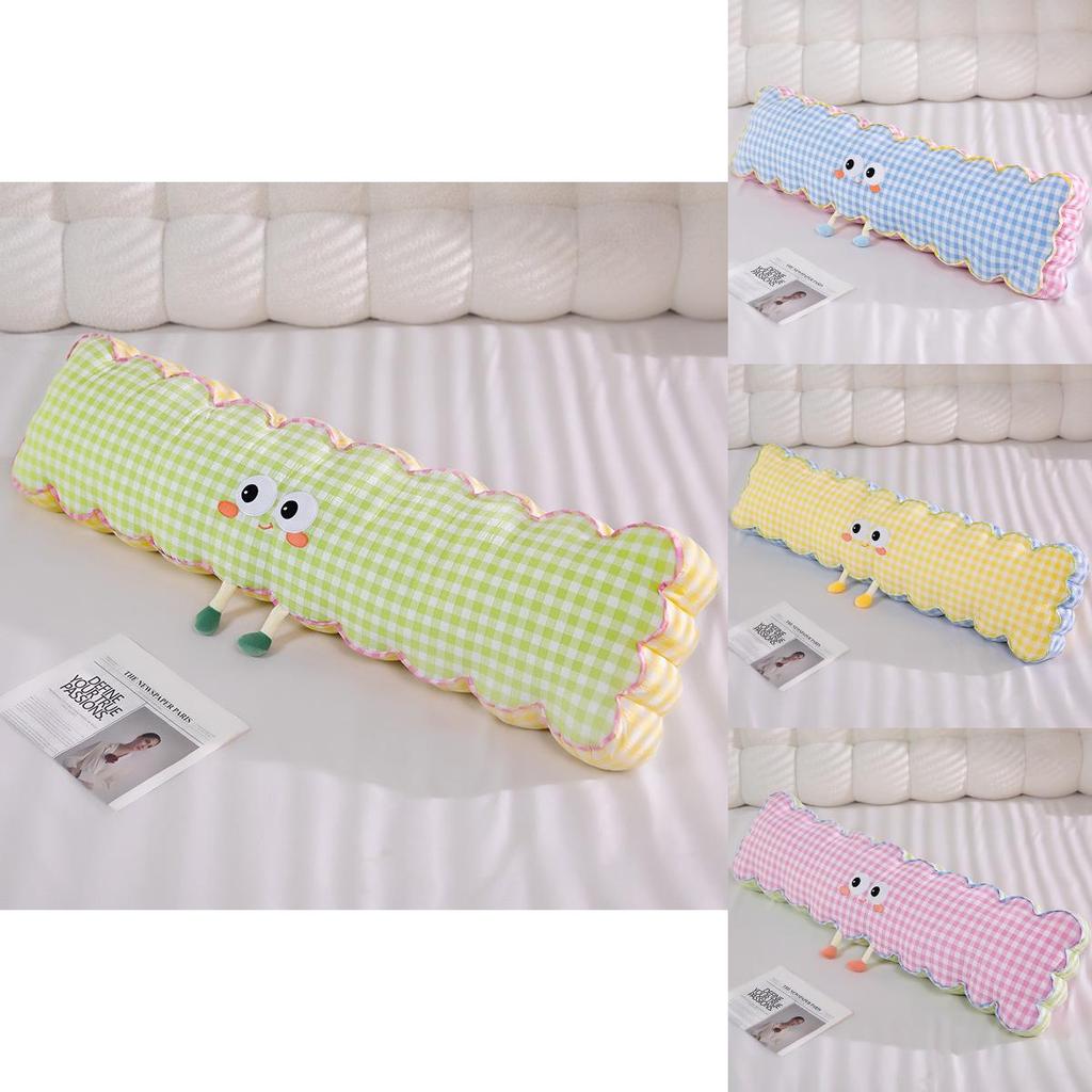 Padrão de Grade Estilo Desenho Animado Corpo de Gravidez Com Zíper Capa Lavável Para Sono Confortável