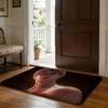 Floor Mat Soft Flannel Rug Non-Slip Absorbent Mat for Bathroom Bedroom Home Decor Anime Deep Love S-Sylus