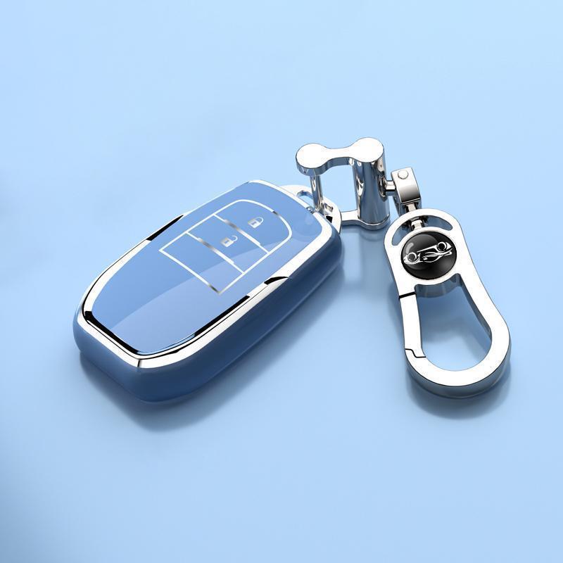 Luxury Full-Wrap Key Cover for 12-21 Toyota Highlander - Stylish & Durable Protection for Men & Women