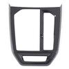 For BMW ix -2024 ABS Carbon Fiber Car Central Control Shift Panel Decorative Frame Sticker Car Interior Accessories