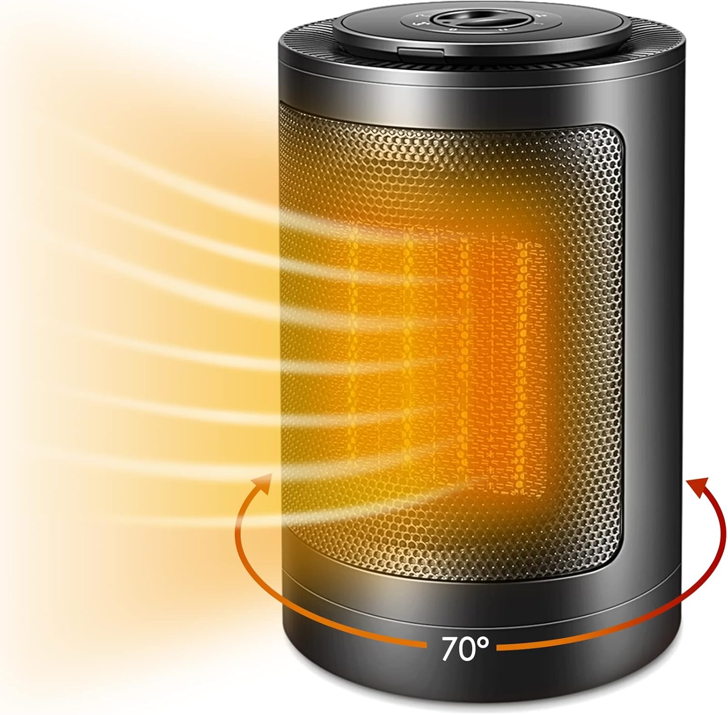 

Персональный обогреватель, Портативный 750 Вт-1500 Вт Быстронагревающийся Керамический Башенный Обогреватель с Защитой от Перегрева, Маленькие Обогреватели для Спальни