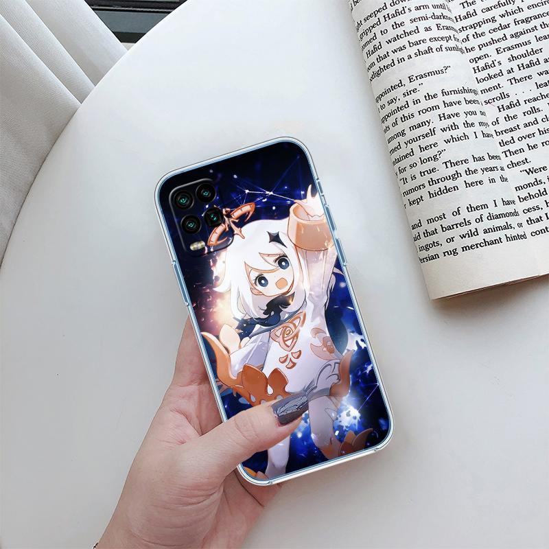 RA14 Genshin Impact Transparent Phone Case for Samsung Galaxy A04 A04S A14 A23 A34 A54 M23 M33 M52 M53