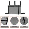 Walker Bag with Cup Holder Large Capacity Wheelchairs Storage Bag Folding Carry Storage Pouch Organizer for Seniors Elderly