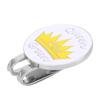Durable Metal Golf Mini Magnetic Ball Marker Golfer Hat Visor Clip Accessory