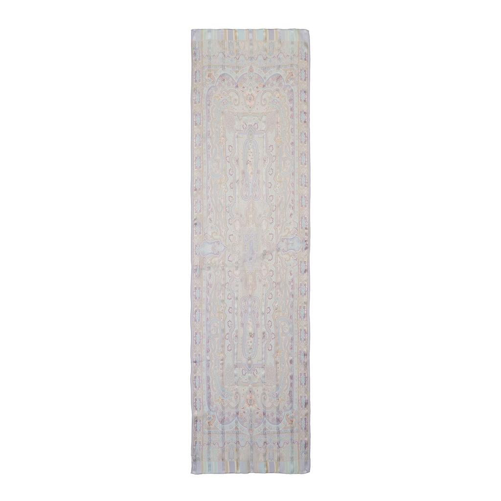 Moonbat Scarf for Silk Made in Long Red [Mira Schon] Women, Satin, Japan, Scarf, Jacquard, 24-062-51071,
