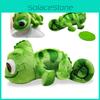 Cute Frog Plush Toy With Long Hair And Color-changing Features 16cm Size