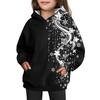 Girls' Hooded Tie-Dye Sweatshirt - Pullover Print Top