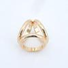 Multifunctional Three-Ring Scarves Buckle Zinc Zinc Alloy  Romantic   Christmas Day Gift