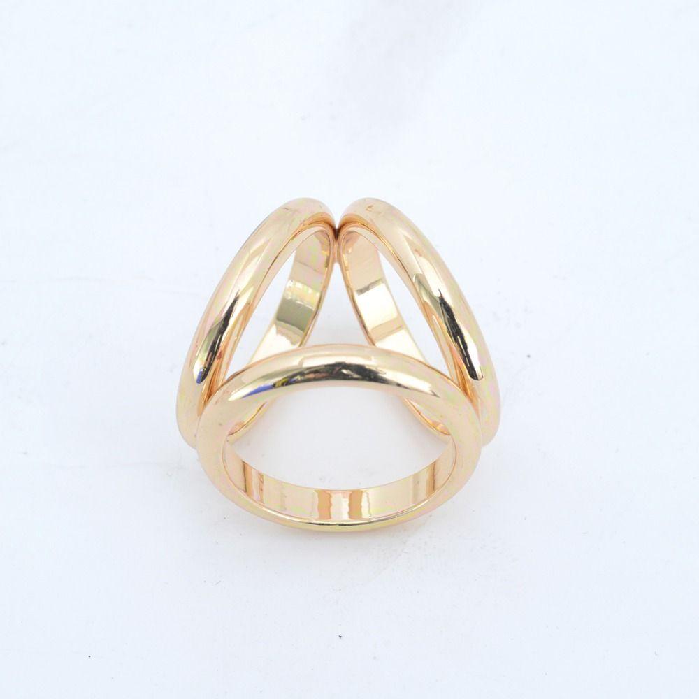 Multifunctional Three-Ring Scarves Buckle Zinc Zinc Alloy  Romantic   Christmas Day Gift